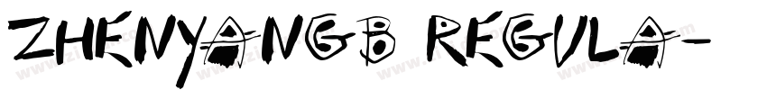 zhenyanGB Regula字体转换